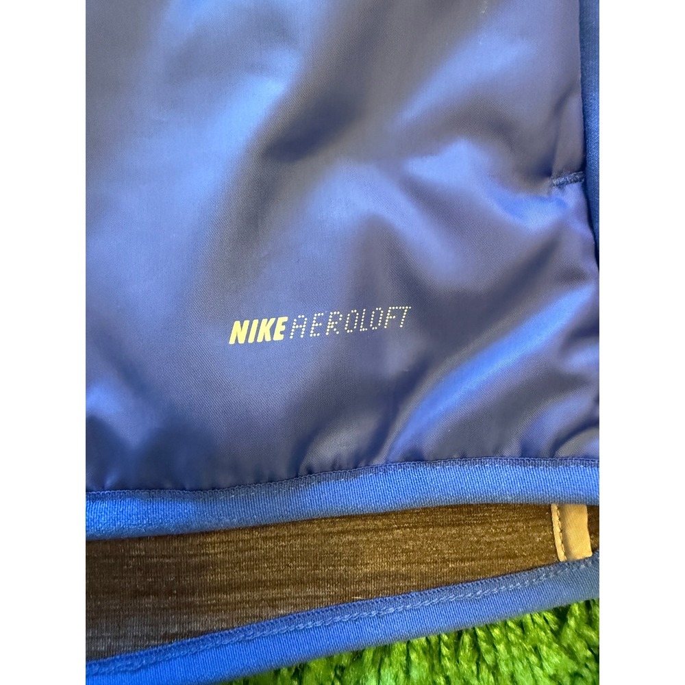 Nike Golf Aeroloft Vest Mens L Blue Excellent Full Zip Quilted Puffer 801891-406 - Picture 8 of 8